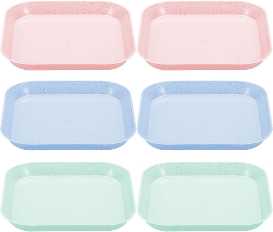 Pack of 6 Cat Food Dishes, Flat Cat Food Bowls, Flat Cat Food Bowls, Cat Bowl, Flat Feeding Bowl, Cat Food Bowl, Cat Plate, Cat Bowl, Cat Feeding Bowl image number 5