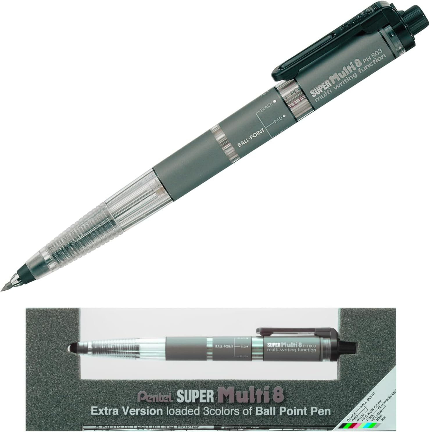 Pentel Multi 8 Lead Holder - 2 Mm