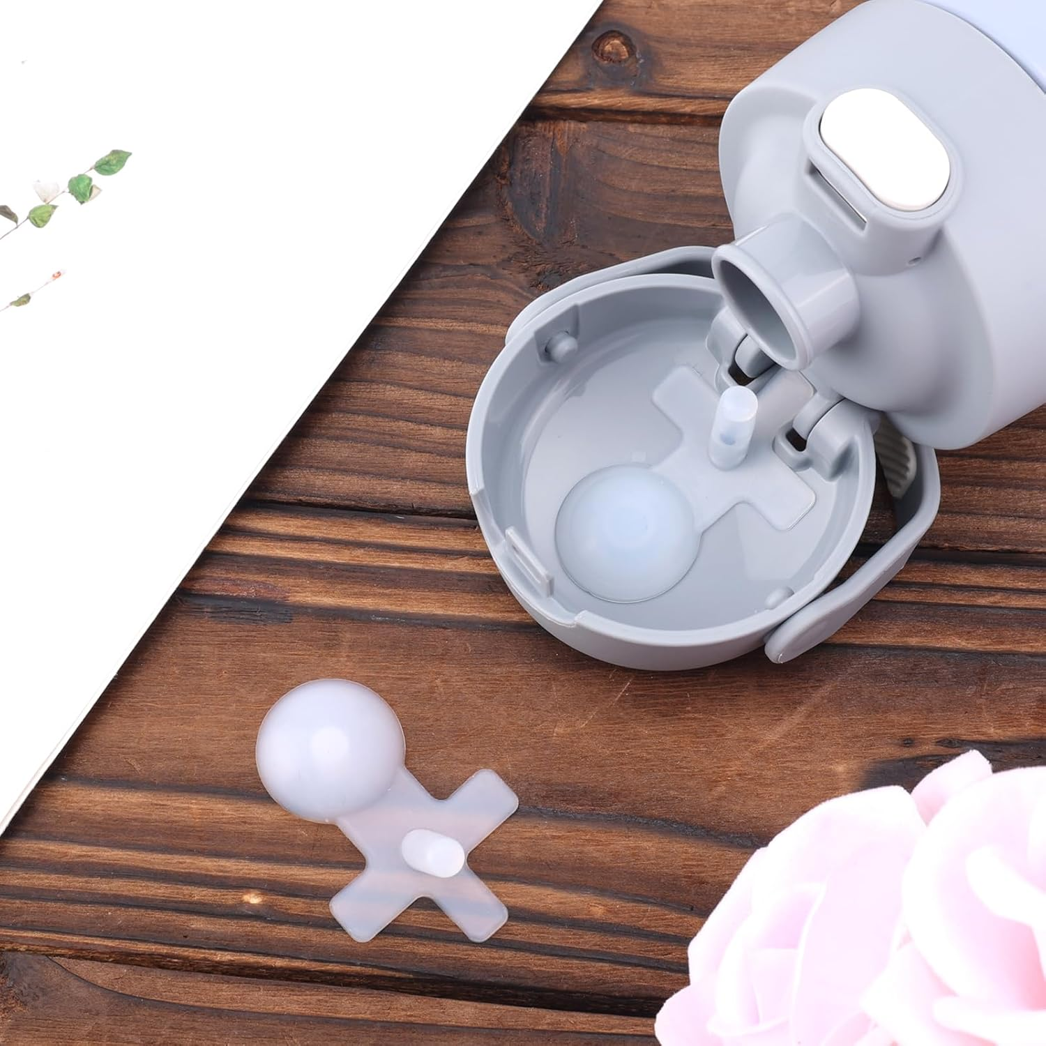 Gosknor 4Pcs Replacement Stopper for Thermos Funtaine 16 Ounce Stainless Steel Vacuum Insulated Bottle, Replacement Plug Replacement Parts for Thermos Funtaine image number 3