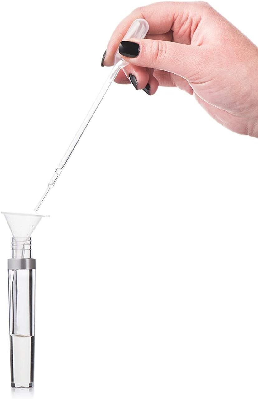 Onwon 4 Pcs 8 Ml Empty Mascara Tubes with Eyelash Wand, Rubber Inserts and Funnels for Castor Oil, Ideal Kit for DIY Cosmetics, Includes 4 Tubes, 4 Rubber Inserts and 4 Funnels