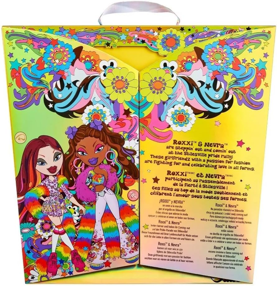 Bratz X Jimmypaul Special Edition Designer Pride 2-Pack Couple Roxxi and Nevra Fashion Dolls, Multicolor image number 6
