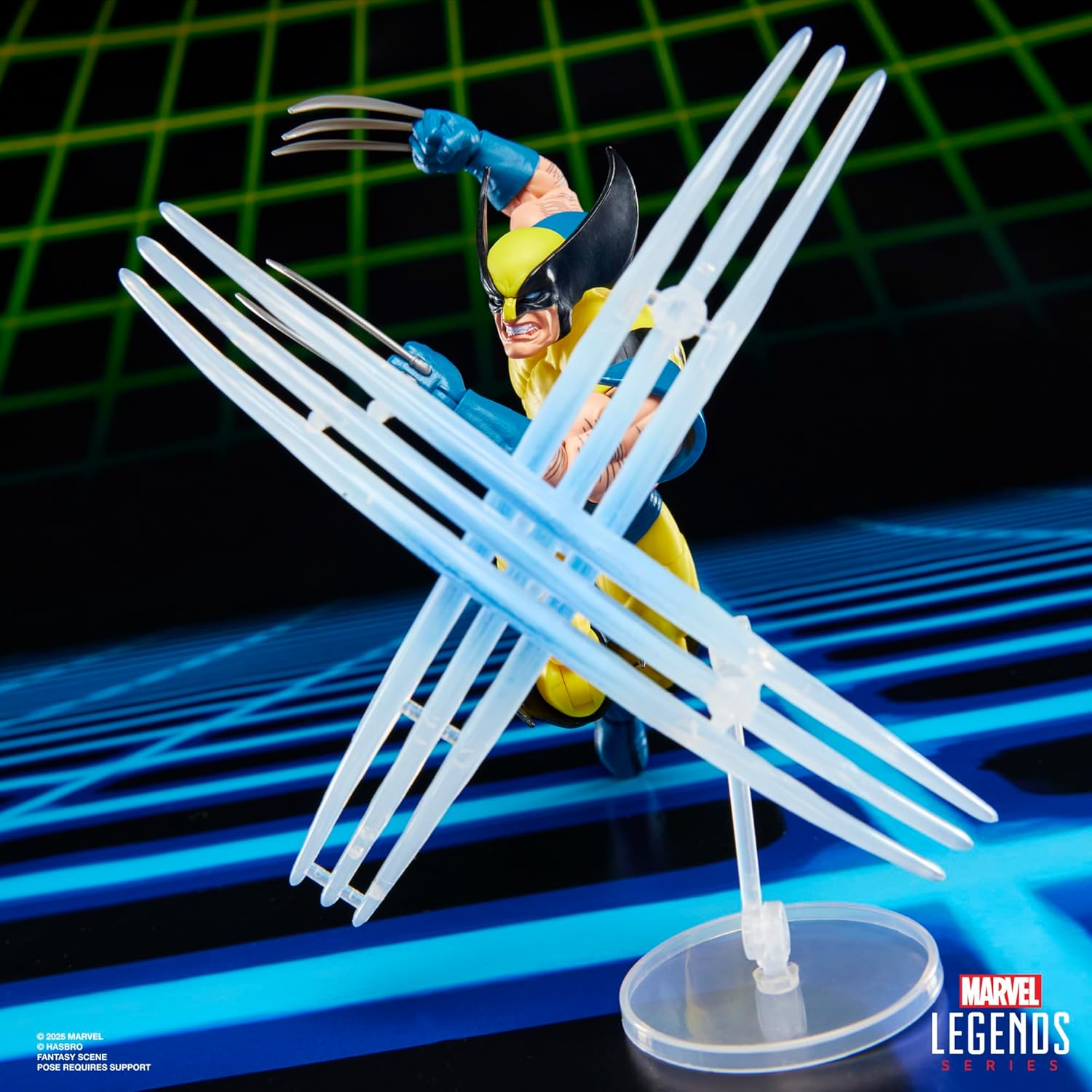 Marvel Legends Series Gamerverse Wolverine Vs Marvel'S Silver Samurai, Retro Video Game -Inspired Collectible 6-Inch Action Figures