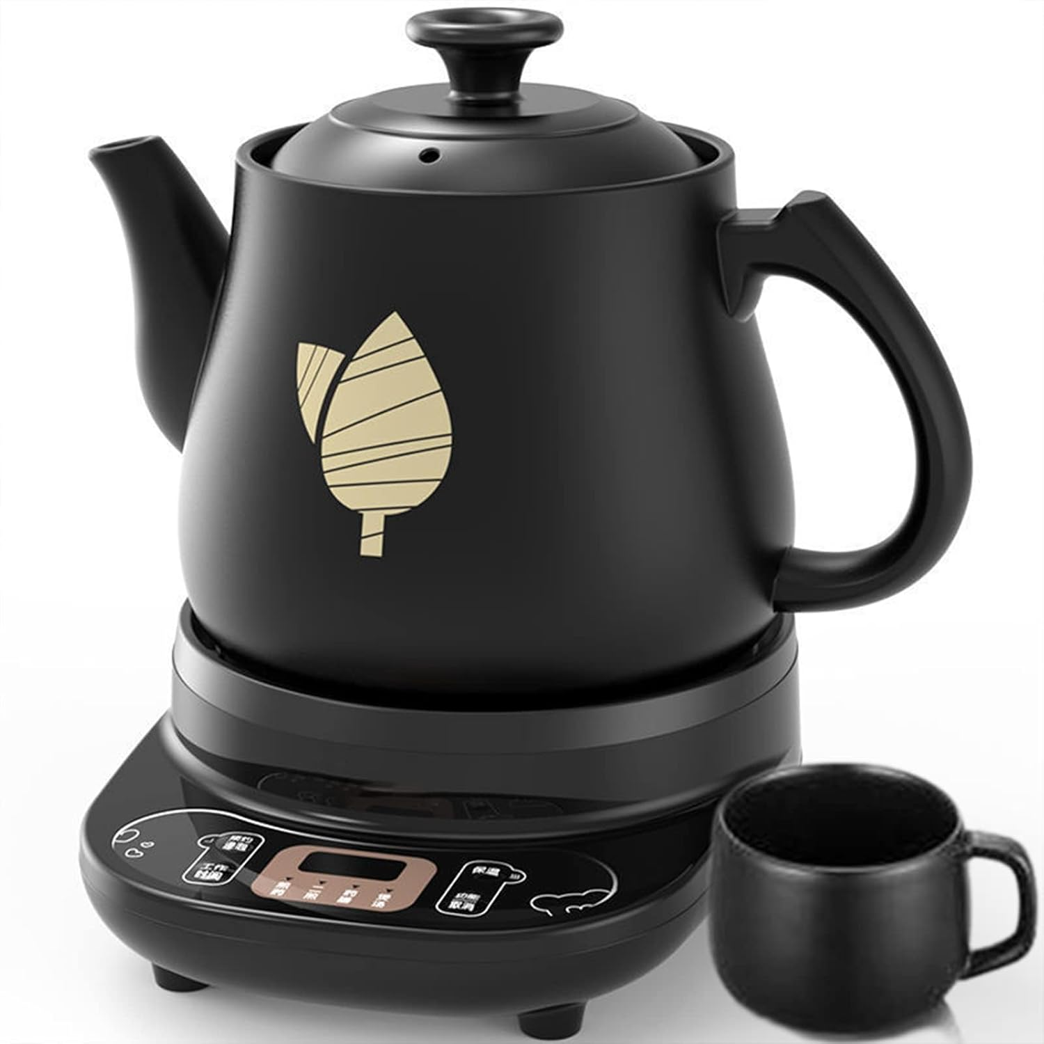 TECHBEAR Health Chinese Medicine Pot, 3L Automatic Herbal Medicine Cooker Ceramic Pot with 8 Hours Keep Warm, Multi-Function Electric Chinese Herb Tea Kettle for Home image number 3