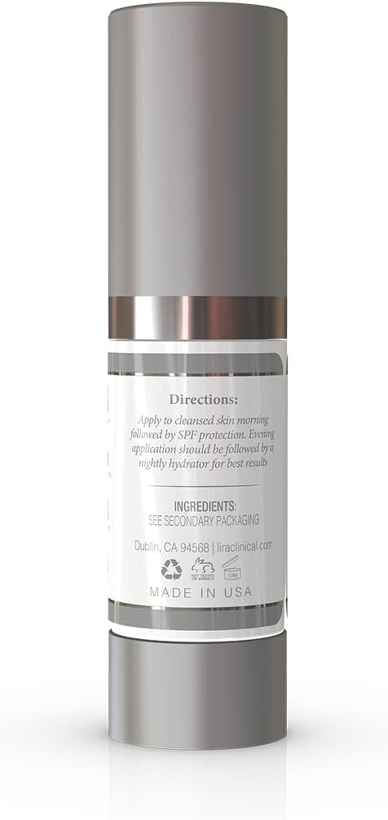 Lira Clinical Pro Lite Serum - Face Brightening Serum with Plant Stem Cell - Lightening Face Serum for Acne Skin, Dry, and Oily - 0.5 Ounce image number 1