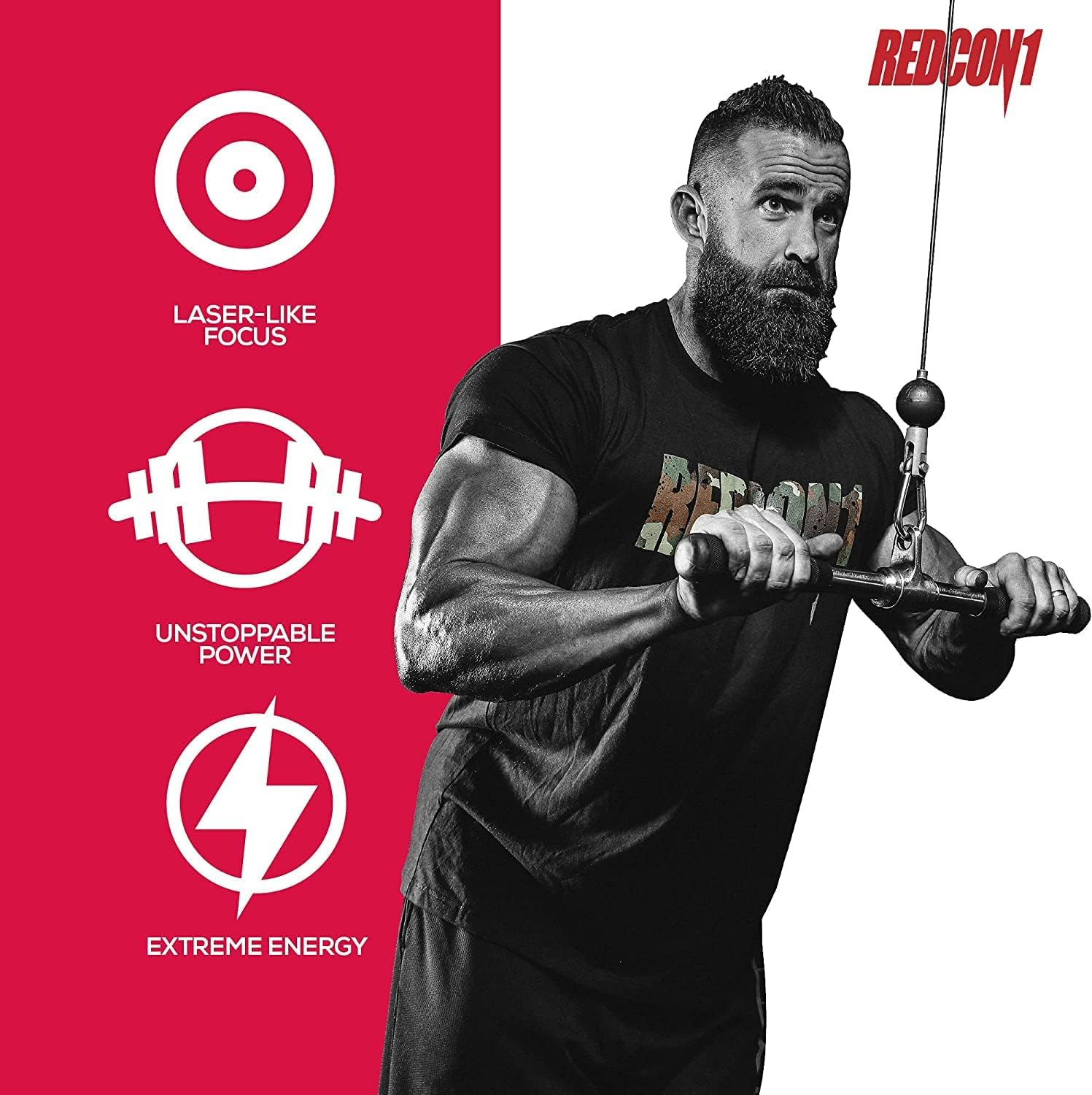 REDCON1 - Double Tap - Fat Burner - Muscle-Preserving Fat Burner, Thermogenic Weight Loss Supplement &ndash; Keto Friendly, Appetite Suppressant - for Men and Women - 40 Servings (Strawberry Mango) image number 1