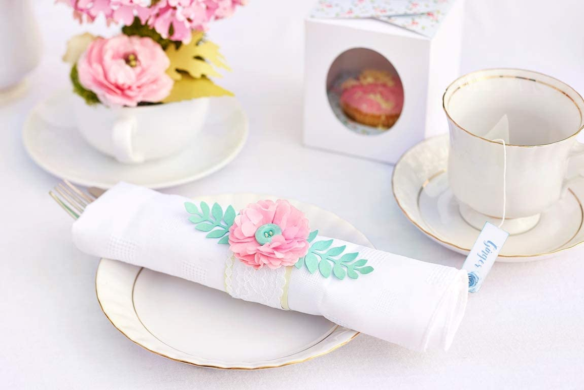 Sizzix 661206 Thinlits Die Set, Garden Greens by Tim Holtz (9/Pack), 7.5 X 5.63 X 0.25 image number 3