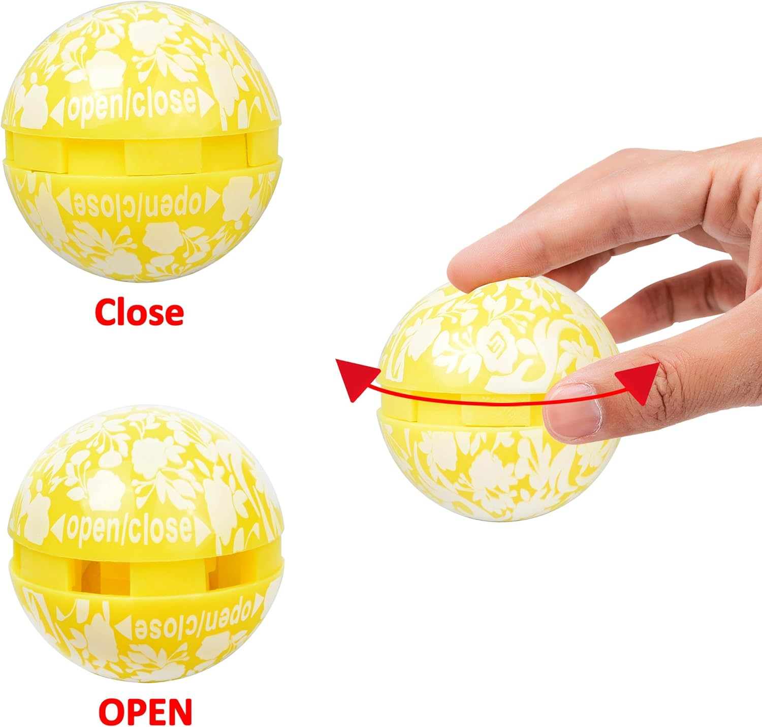 Eco-Fused Deodorizing Balls for Sneakers, Lockers, and Gym Bags (8 Pack) - Neutralizes Sweat Odor with Easy Twist Lock/Open Mechanism (Citrus Mania - 8 Pack) - Lavender (8 Pack) image number 4