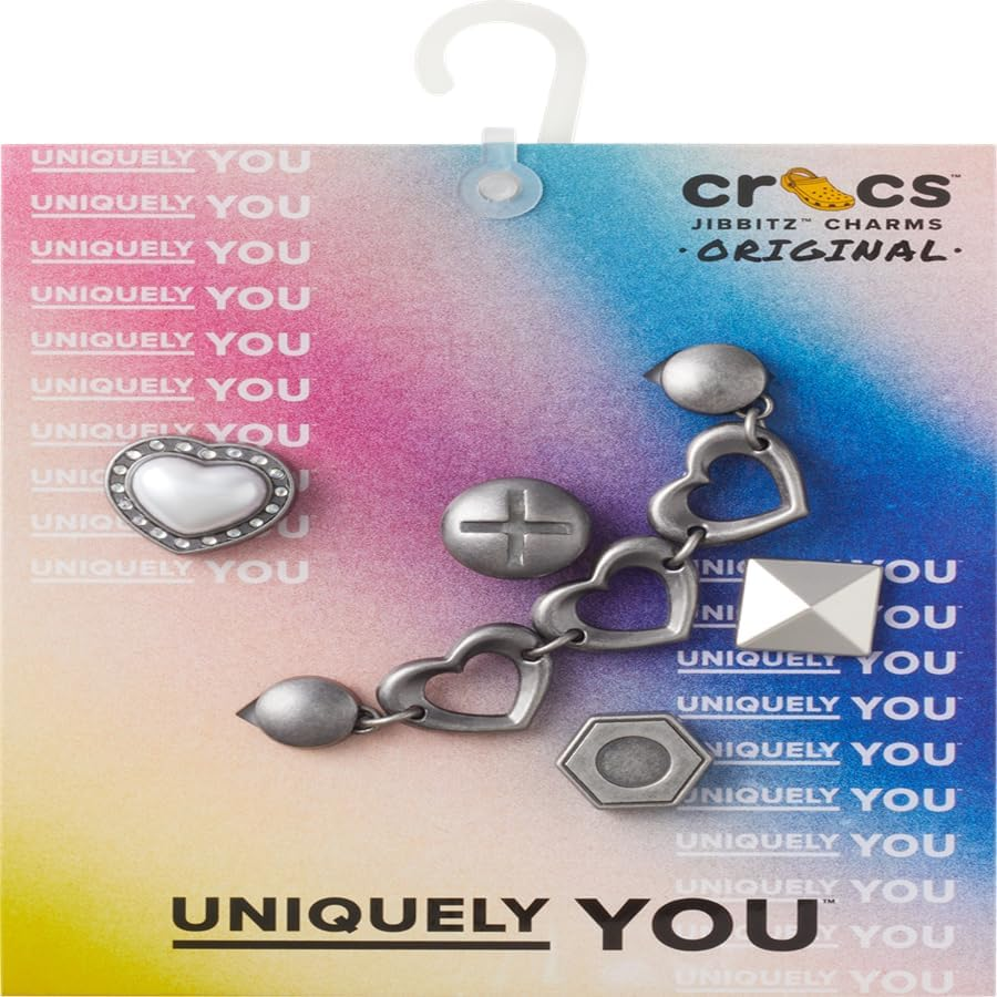 Crocs Jibbitz Elevated Metal and Jewel Shoe Charms - Balloon Friends image number 5