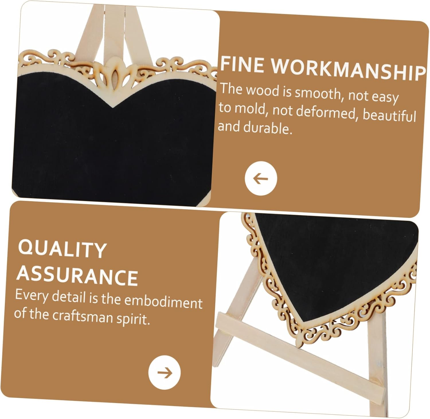 Baluue Wooden Nail Art Display Stand Manicure Showing Tool Nail Salon Display Rack image number 1