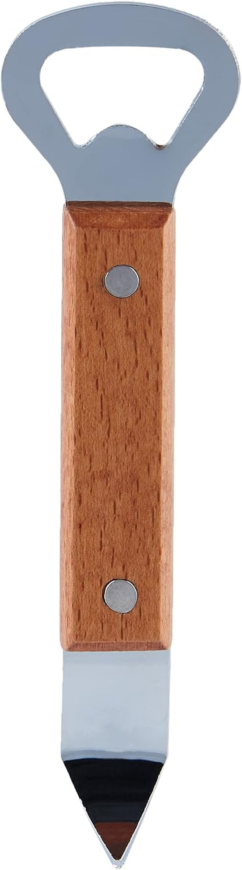 Cuisena Can and Bottle Opener, Brown and Silver image number 2