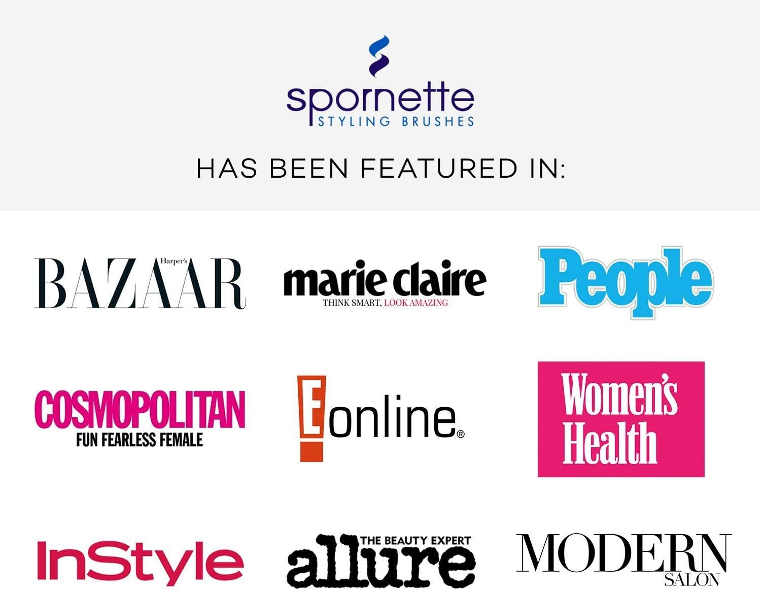 Spornette Little Wonder Rat Tail Comb - Hair Comb for Teasing, Backcombing & Sectioning - Adds Hair Volume to Fine & Thinning Hair - Heat-Resistant, Durable & Portable