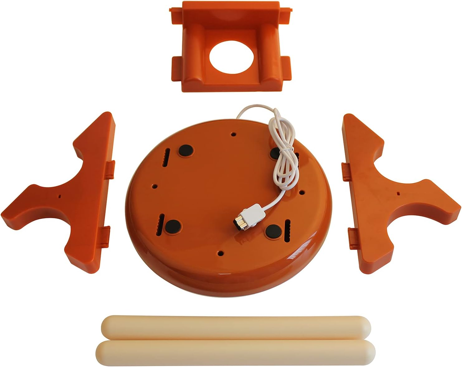 OSTENT Drum Controller Sticks for Nintendo Wii Console Taiko No Tatsujin Master Video Games image number 2