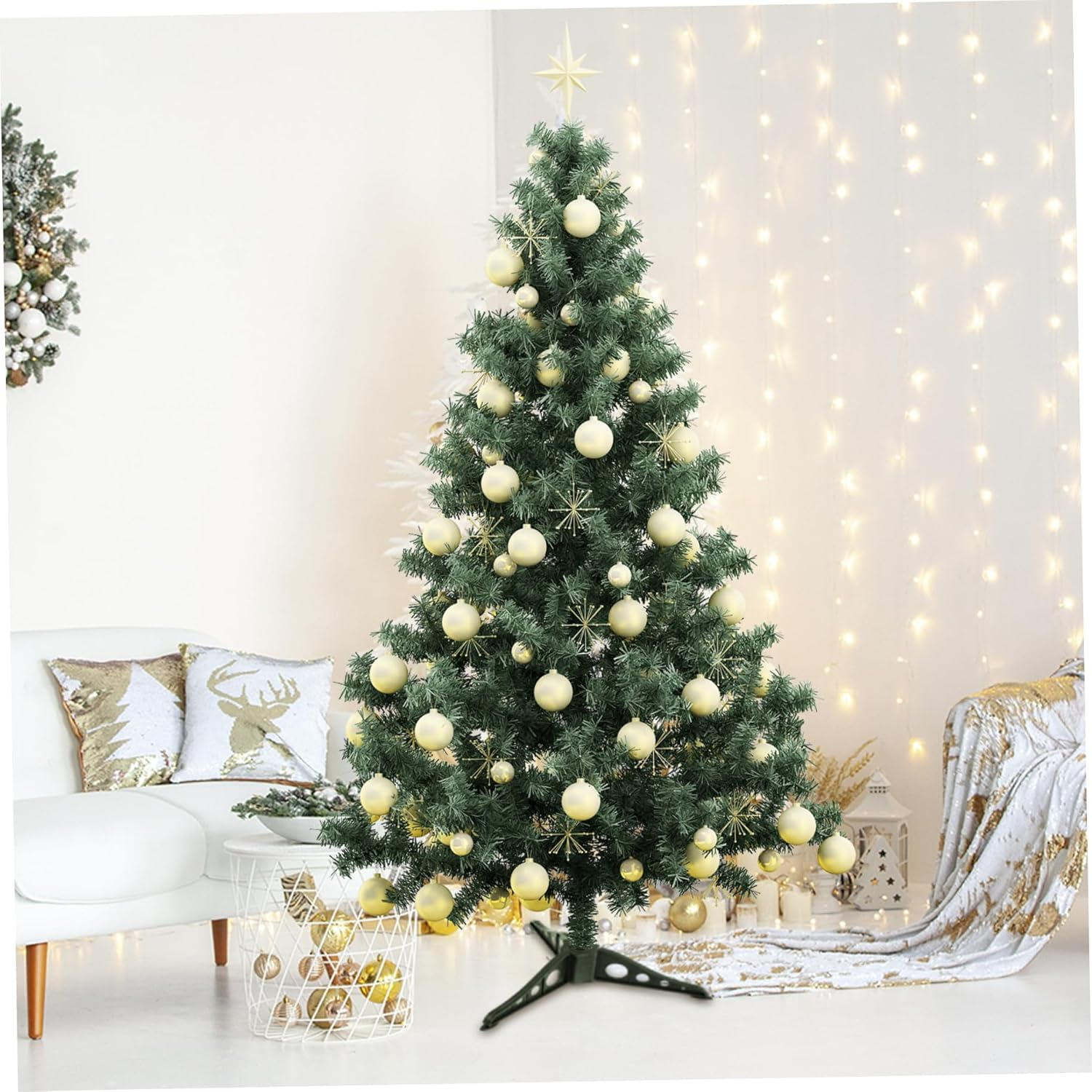 Christmas Tree Stands 0.8 in Hole Triangle Removable Christmas Tree Stable Plastic Rotating Replacement Christmas Tree Base Home Kitchen Tools image number 6