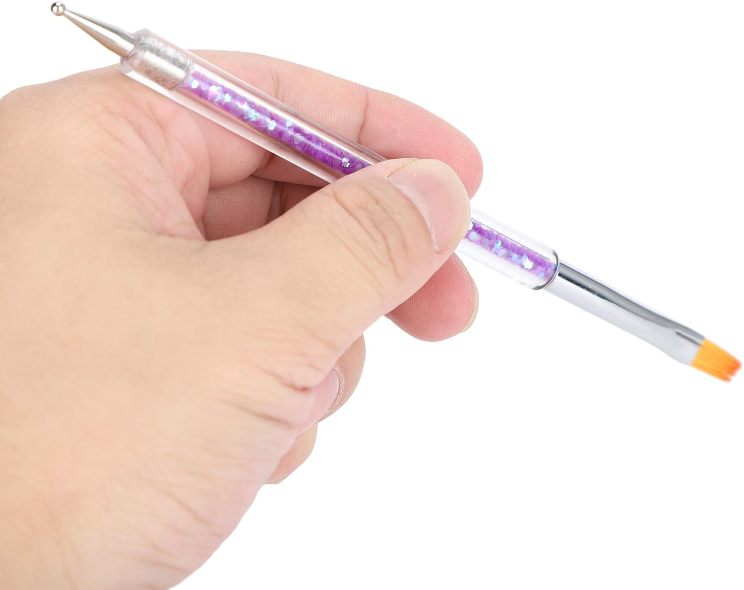 Nail Art Brush, Nail Painting Dotting Pen 5Pcs for Dotting for Nail Art for Liner for Painting image number 5