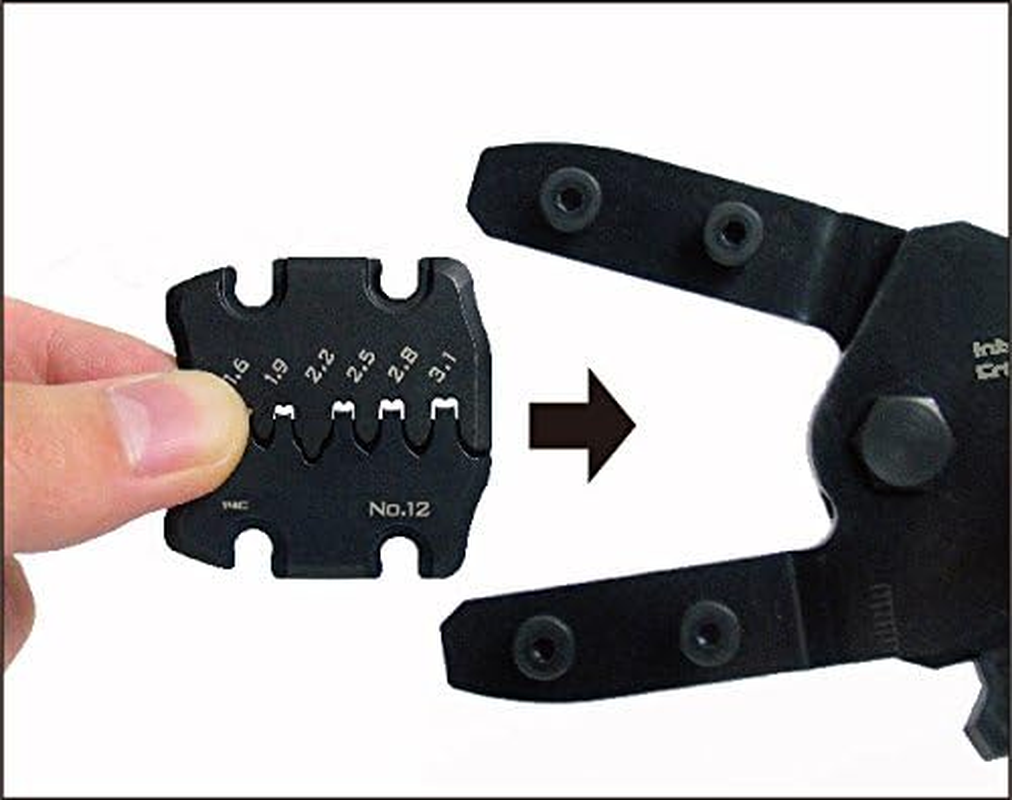 ENGINEER PAD-02 Precision Crimping Pliers (Dice Set), Precision Crimping Pliers (Dice Set) image number 3