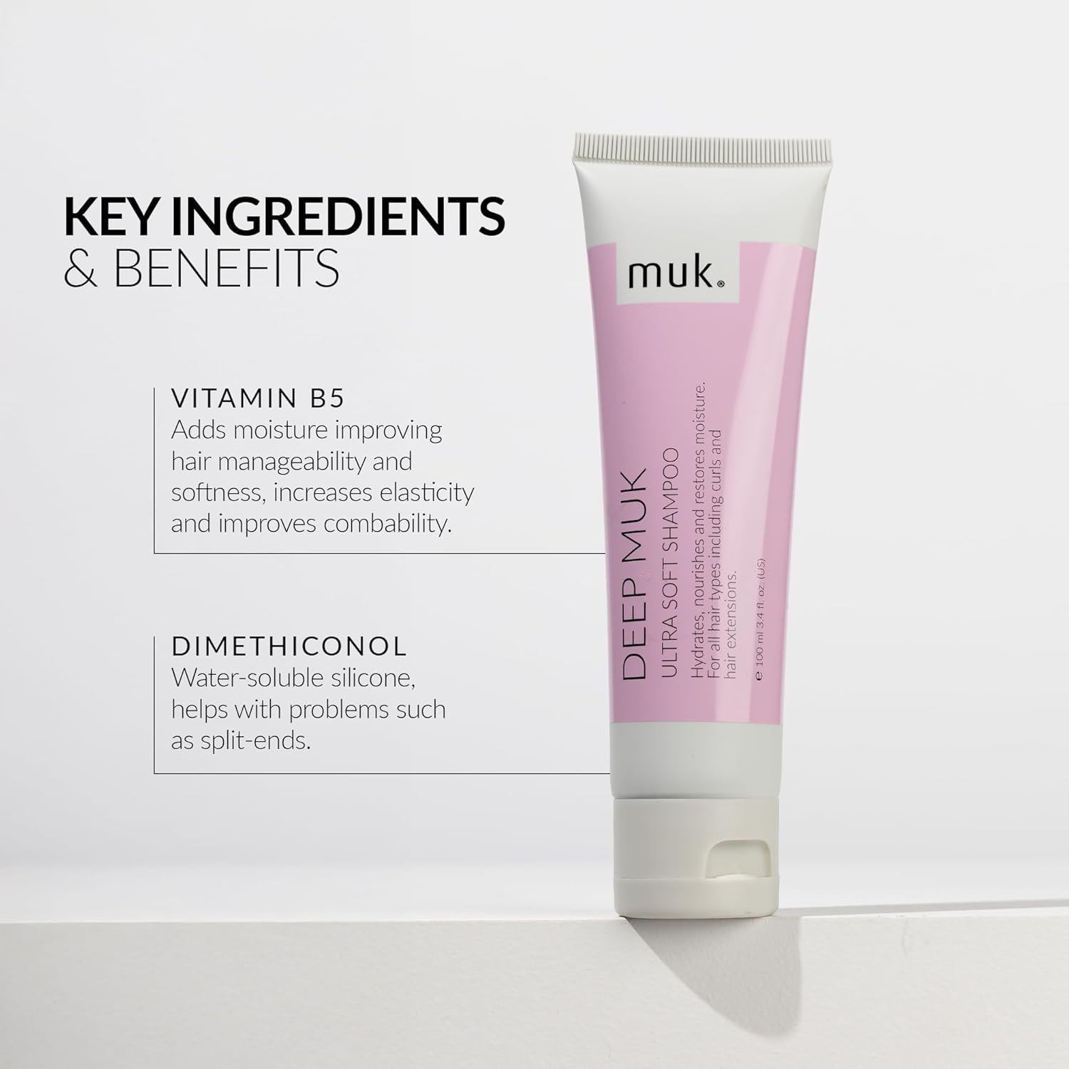 Muk Deep Muk Ultra Soft Shampoo 3.38 Oz image number 1