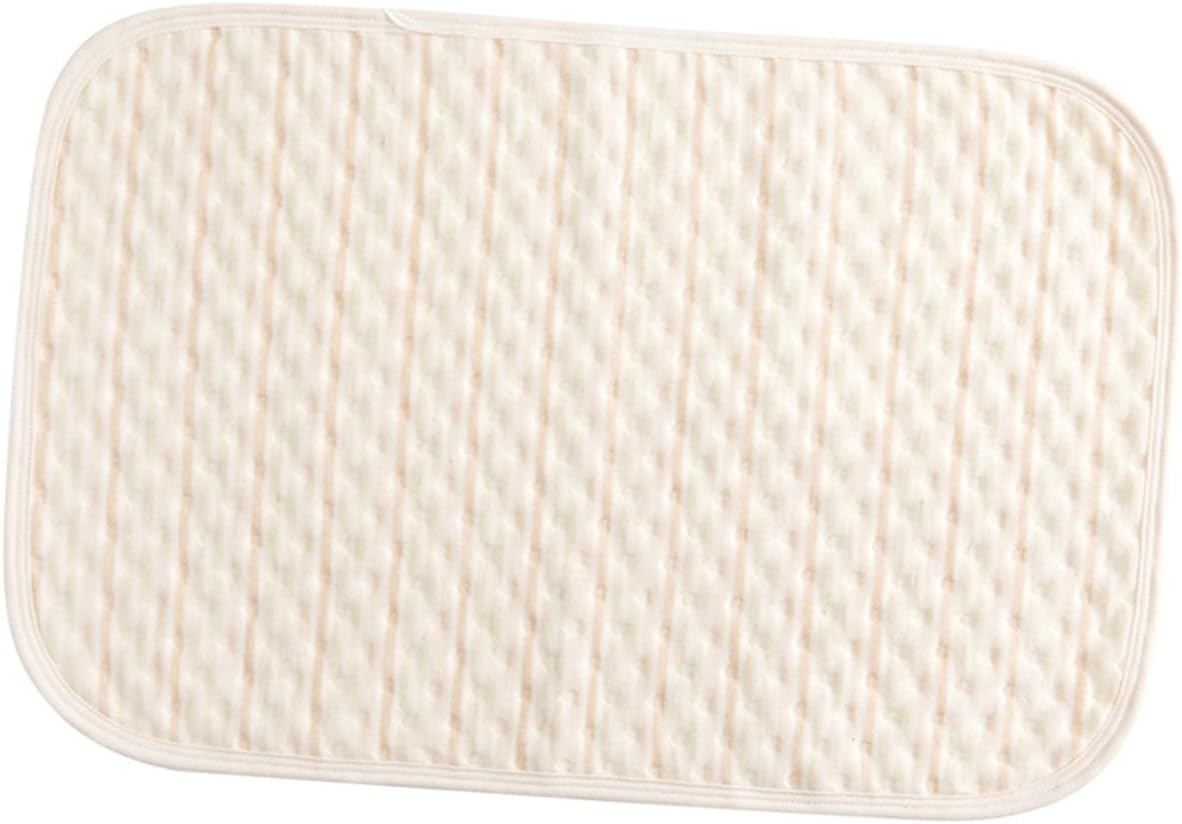 MERRYHAPY Infant Waterproof Urinal Pad Washable Diaper Pad for Newborns 100% Cotton Absorbent and Reusable for Baby Changing and Travel image number 2