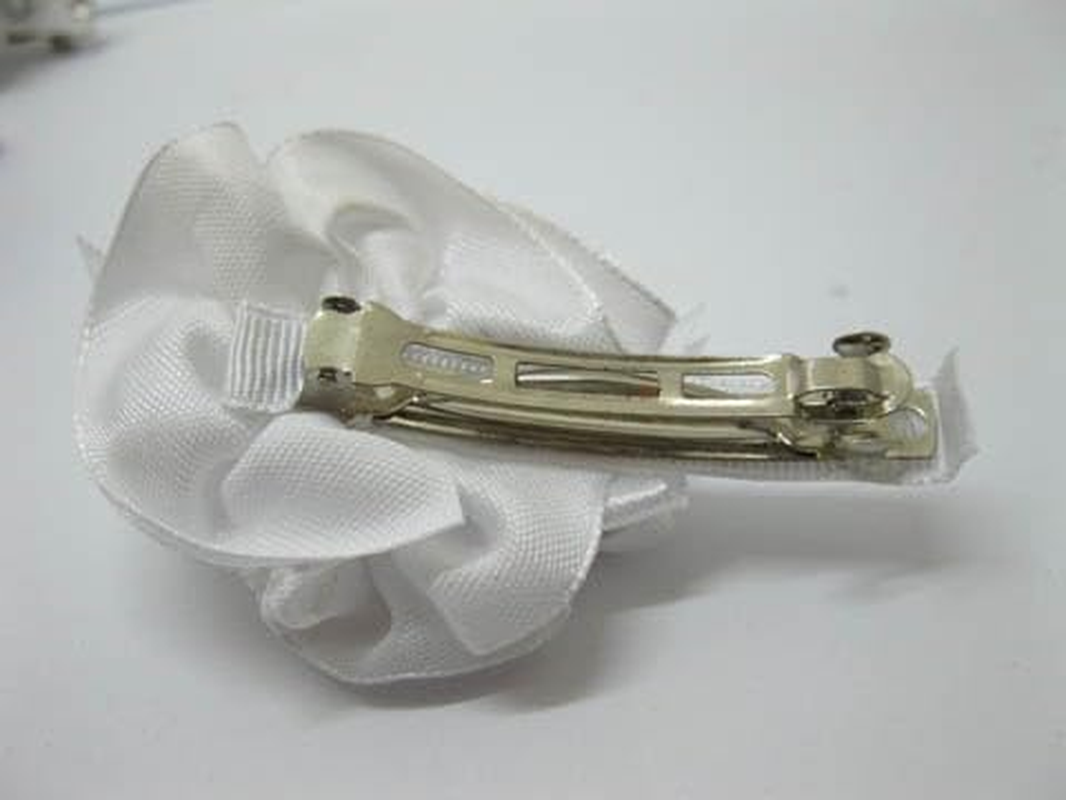 48X Flower on Top Hair Clips Barrettes Mixed Color