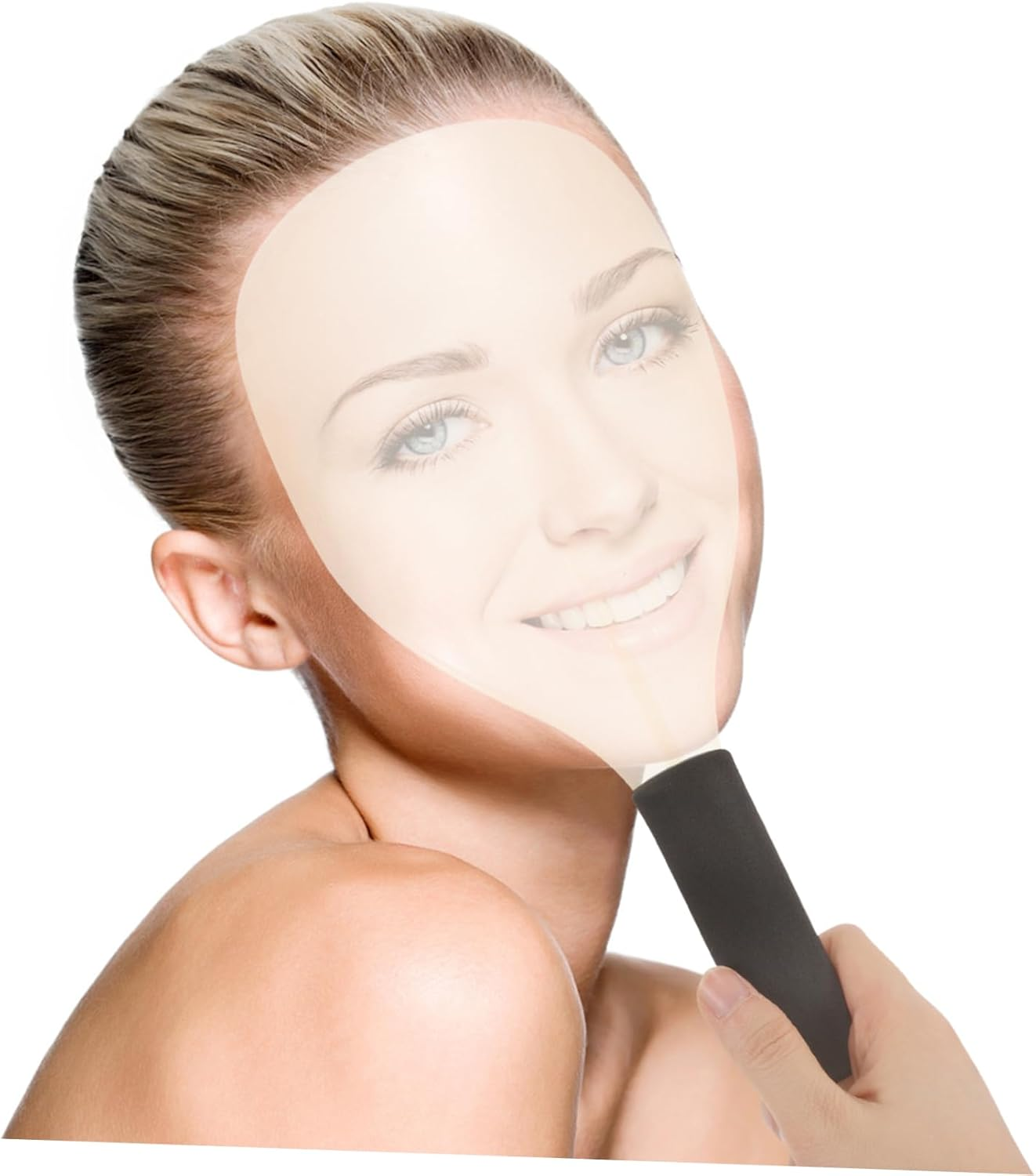 MOTHNUR Haircut for Barbershop &ndash; Yellow Hairspray Protection 1-Pack Plastic for Hair Salon Use Hairdressing Tool for Professionals image number 6