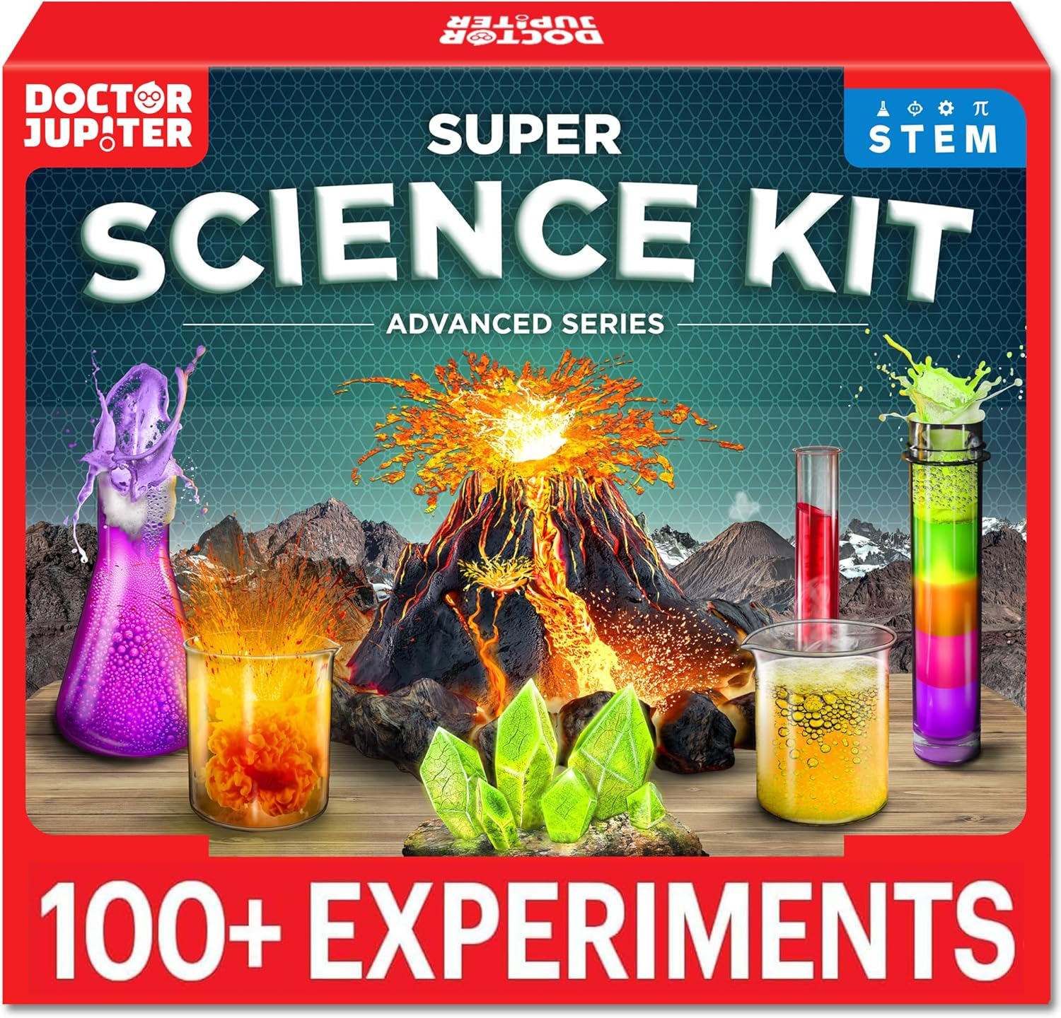 Doctor Jupiter Super Science Kit for Kids Ages 6-8-10-12-14| Easter, Birthday Gift Ideas for 6, 7,8,9,10,11,12,13,14 Year Old Boys & Girls| STEM Learning & Educational Toys with 100+ Experiments image number 6