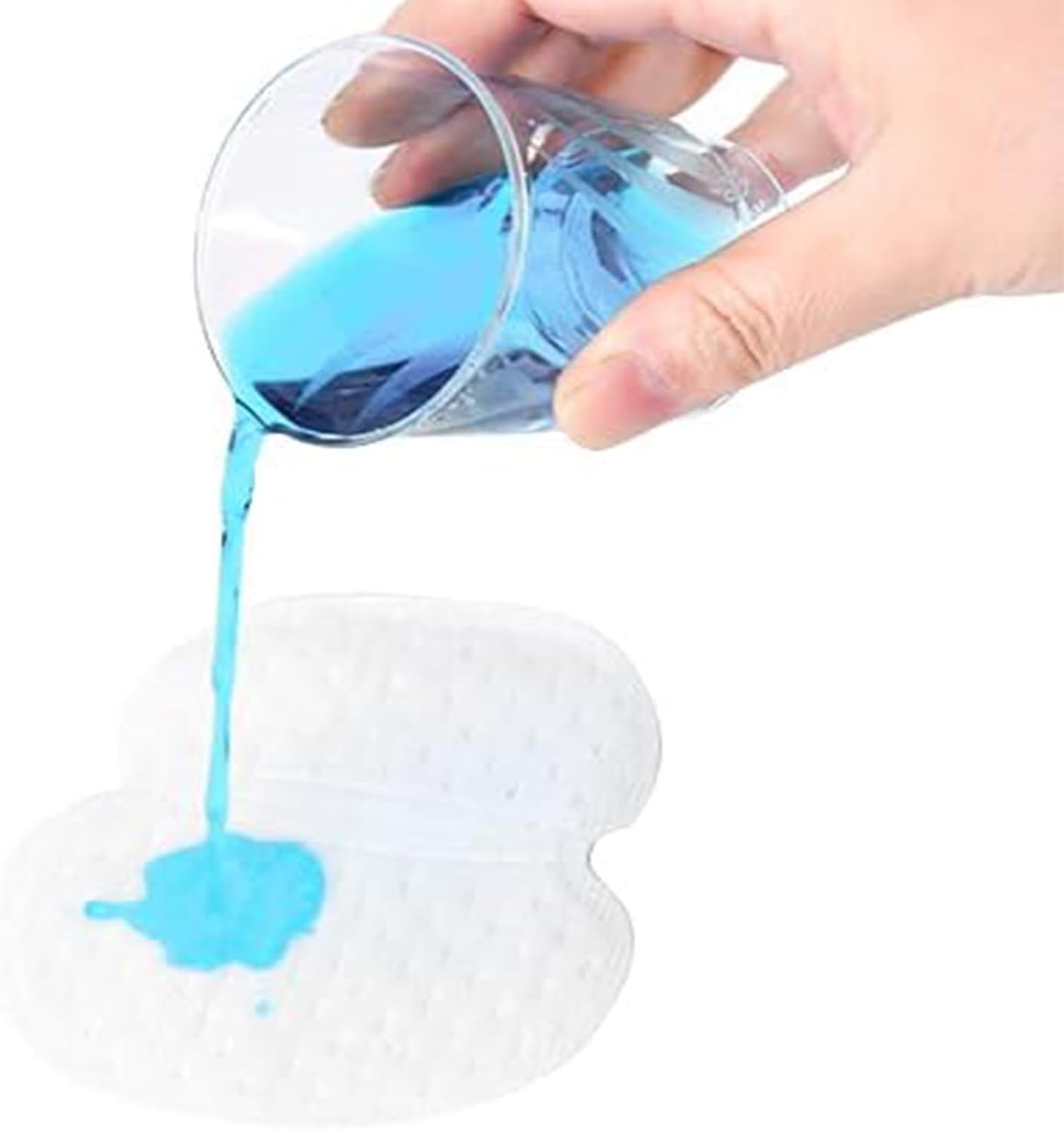 Underarm Sweat Pads,Disposable Underarm Pads,For Men and Women Comfortable Unflavored Non Sweat Armpit Protection 100 Pcs image number 3