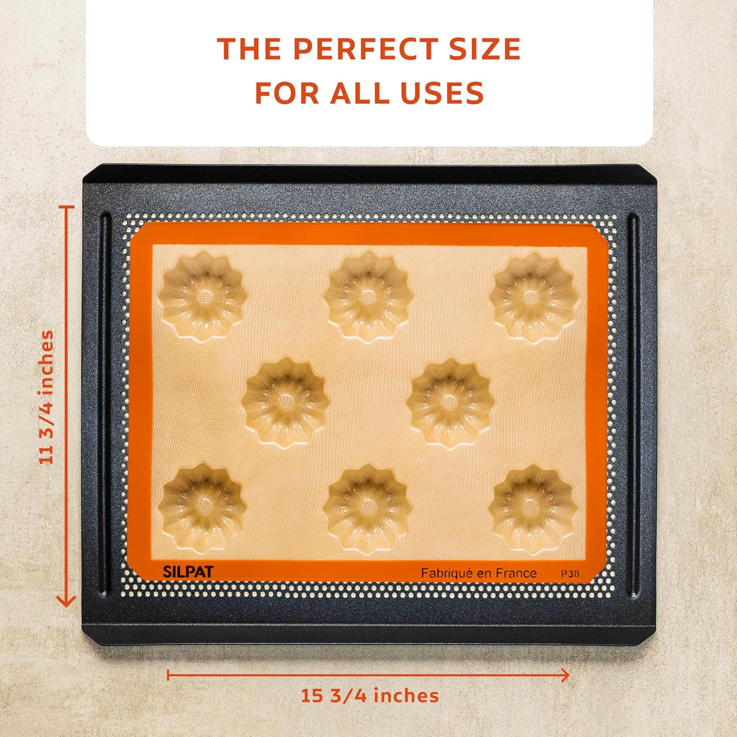 Silpat Perfect Mini Fluted Cake Mold image number 1