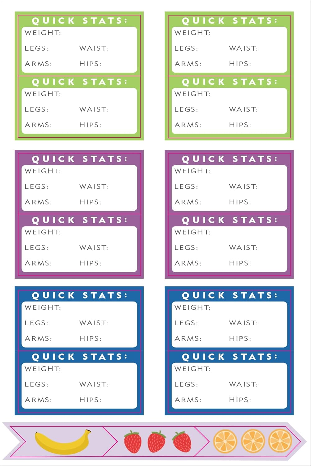 Essentials Health & Fitness Planner Stickers (Set of 325 Stickers) image number 6