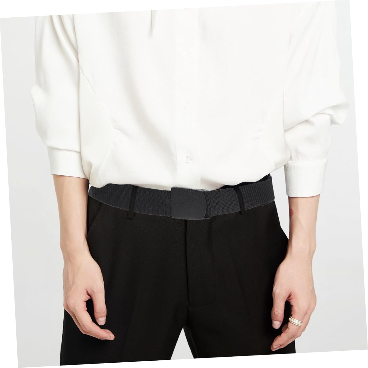 GRIRIW Hidden Stash Belt Money Belt for Travel for Men Waistband Decor Supply Prank Prop image number 3