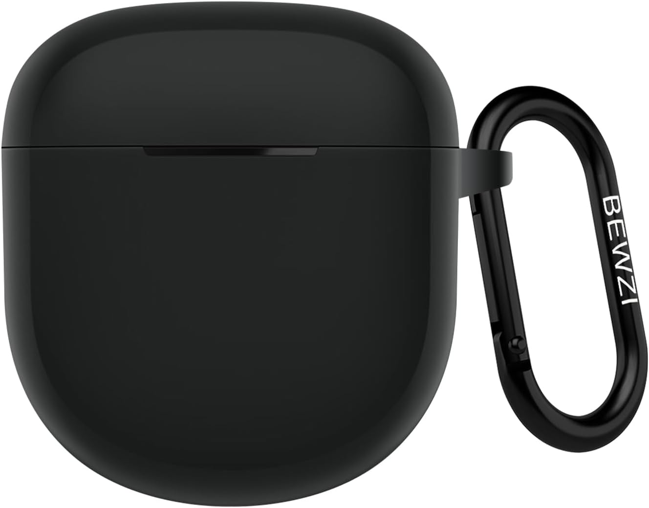 BEWZI for Bose Quietcomfort Ultra Earbuds/Quietcomfort Earbuds 2 Case Cover with Hook Vogue Simple Style Super Thick Soft Protective Case for Bose Quietcomfort Ultra Case (Black) - Light Blue image number 2