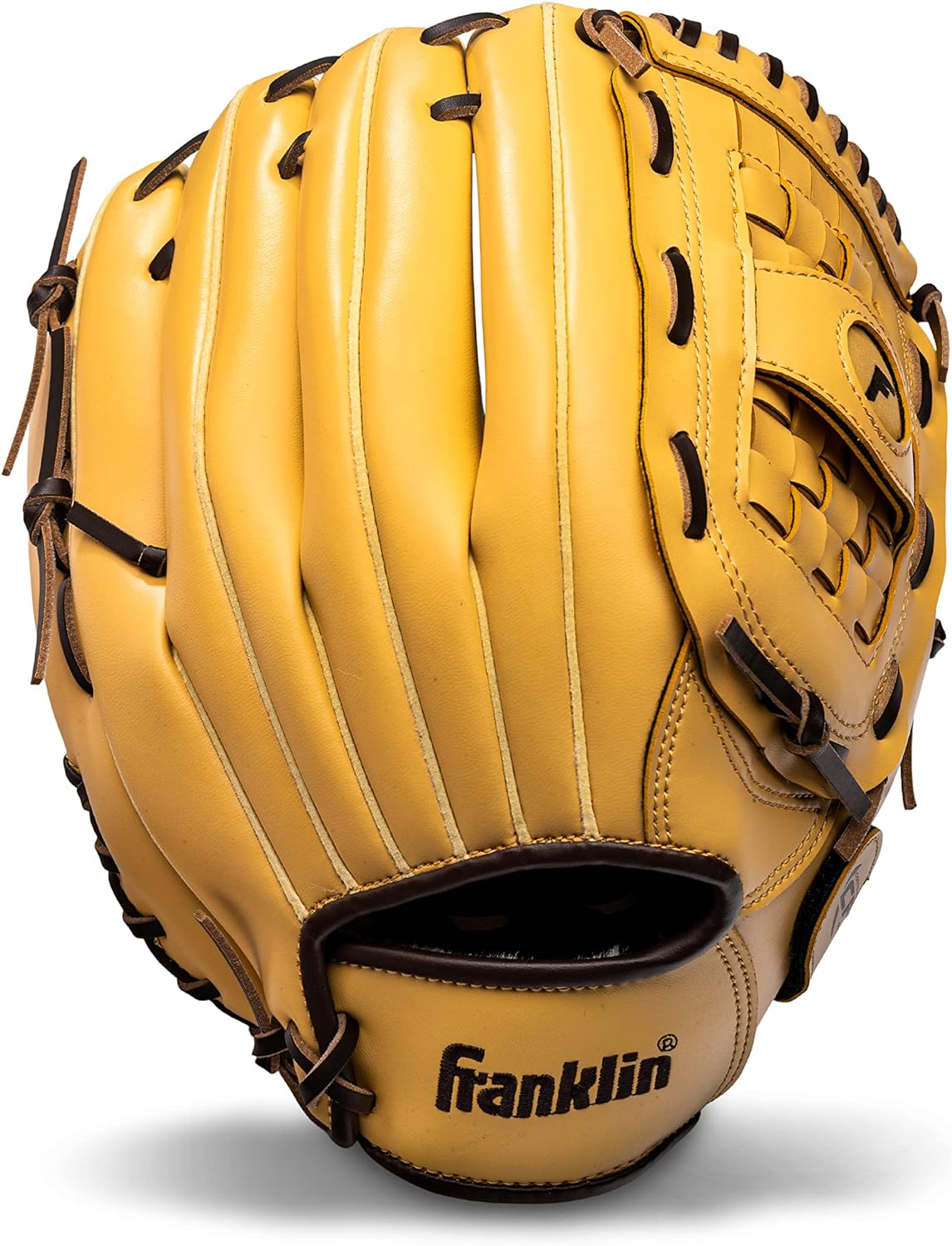 Franklin Sports Fastpitch Softball Glove - Field Master Fastpitch + Softball Mitt - Womens + Girls Righty Glove - Adult + Youth Softball Gloves - White + Grey image number 2