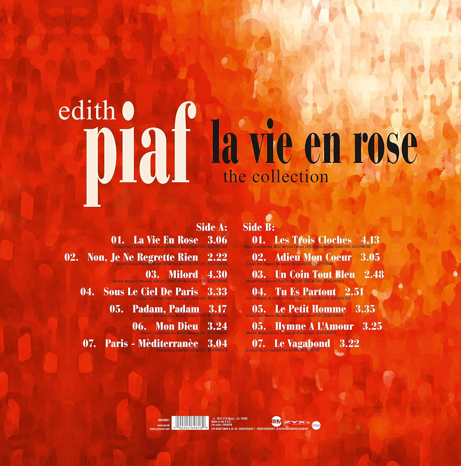 La Vie En Rose-The Col