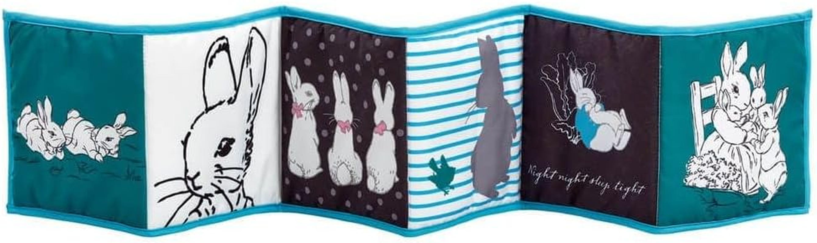 Beatrix Potter Peter Rabbit Unfold & Discover Soft Book Activity Toy