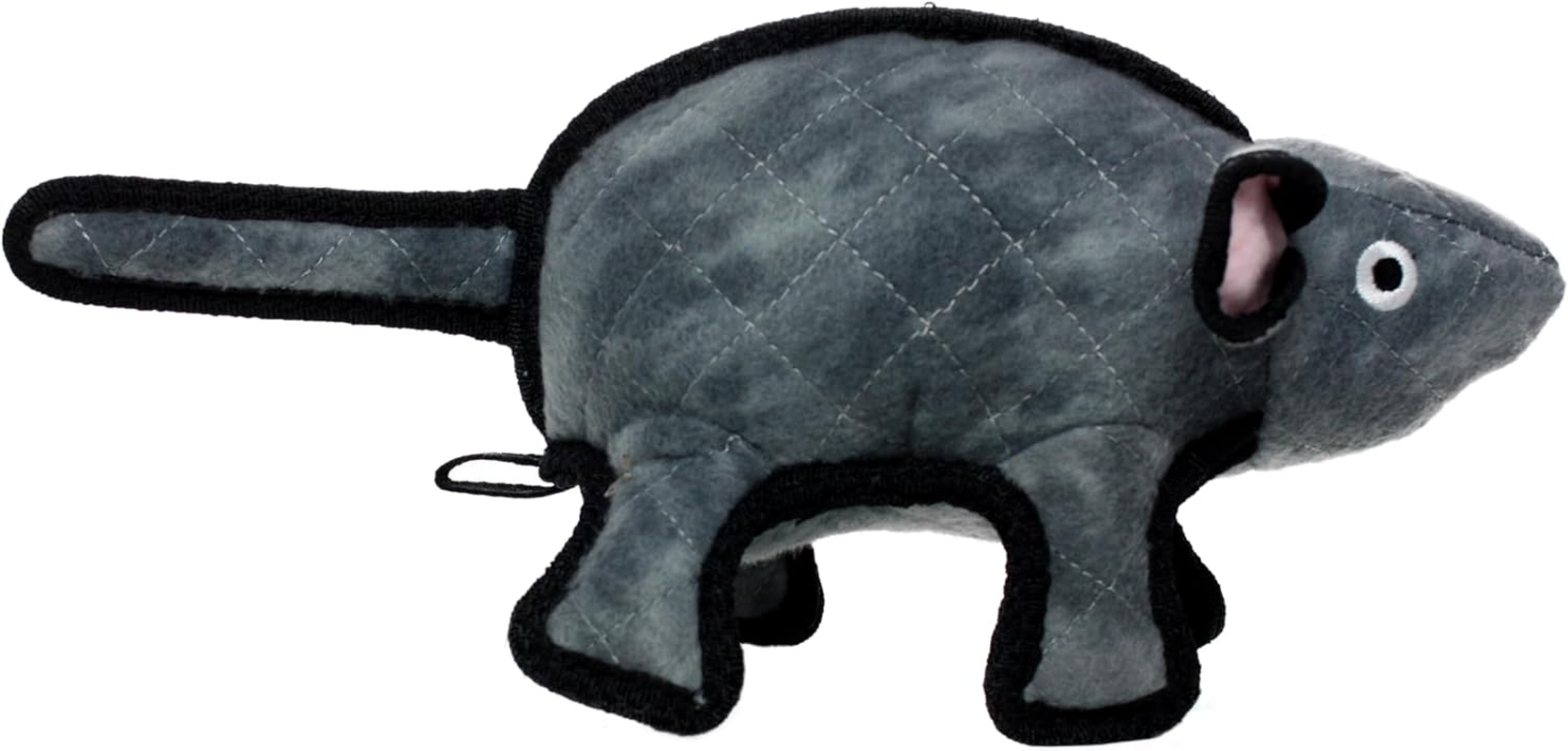 Tuffy Plush Dog Toy, Grey image number 3