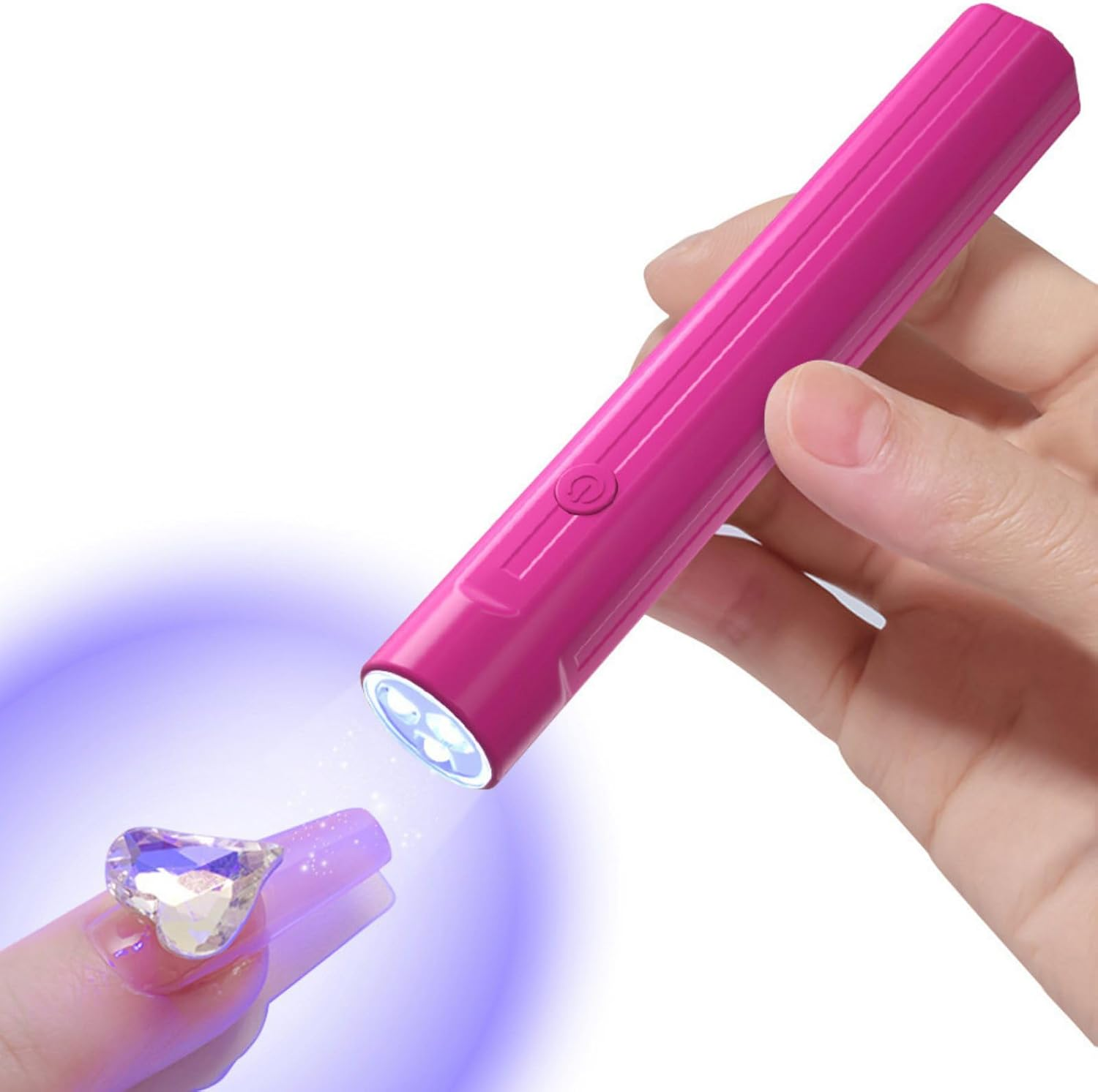 Mini UV Nail Lamp for Gel Nails, Nail Polish Gel Dryer Curing Lamp