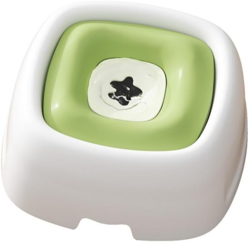 Wadt1500Ml No-Spill Dog Water Bowl, Anti-Slip Plastic Pet Dish for Dogs, Cats & Other Animals, Ideal Gift Choice (Pink)