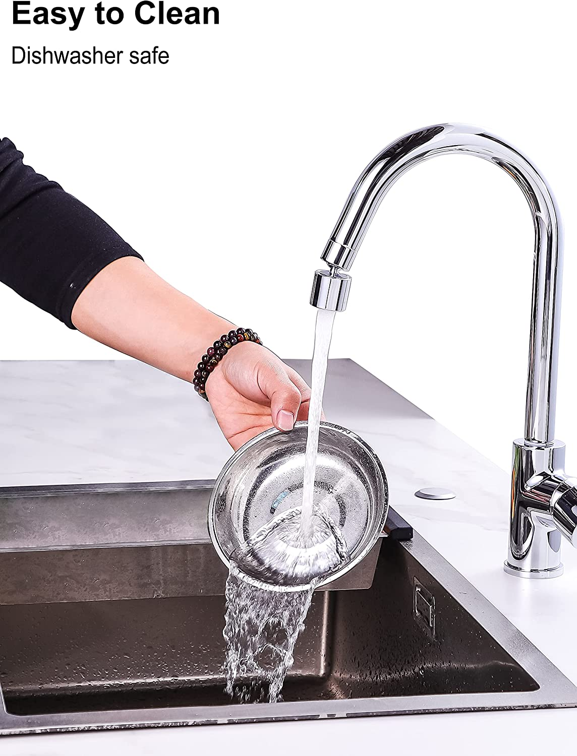 VENTION Stainless Steel Whisker Relief Cat Food Bowl, Shallow Metal Cat Bowls Set, 7 Oz Replacement Pet Cat Feeding Dishes for Raised/Elevated Stands, Work for Dog Plate, Dishwasher Safe, Set of 4 image number 6