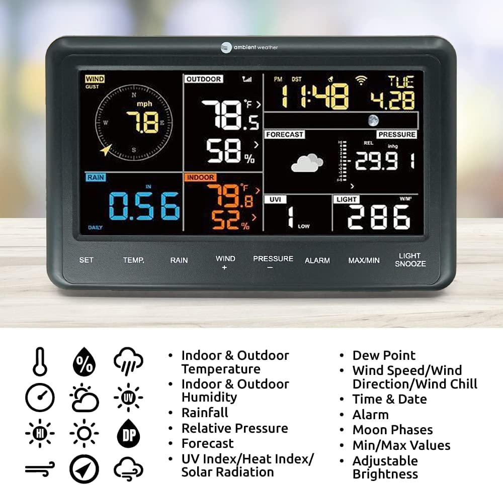 Ambient Weather WS-2902 Wifi Smart Weather Station image number 1