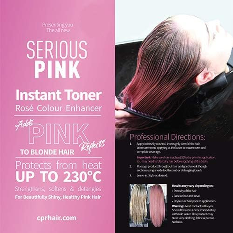 CPR Serious Pink Instant Hair Toner 180 Ml image number 1