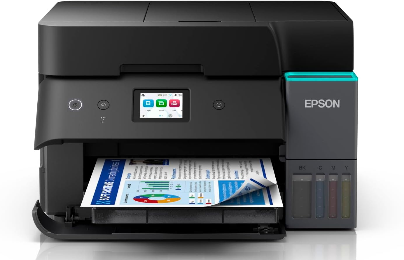 Epson Ecotank ET-4950 Wireless All-In-One A4 Ink Tank Printer+#502 Ink Bottle [C11CL40501]-NES image number 2
