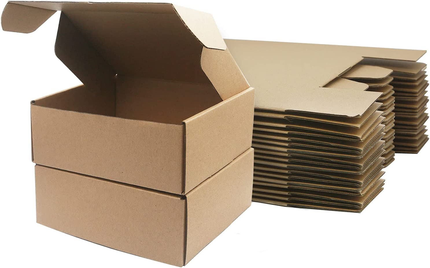 Corrugated Cardboard Small Parcel Boxes - 208X130X68Mm, Packaging Mailing Boxes for Business, Posting, Shipping or Storing (Pack of 10)