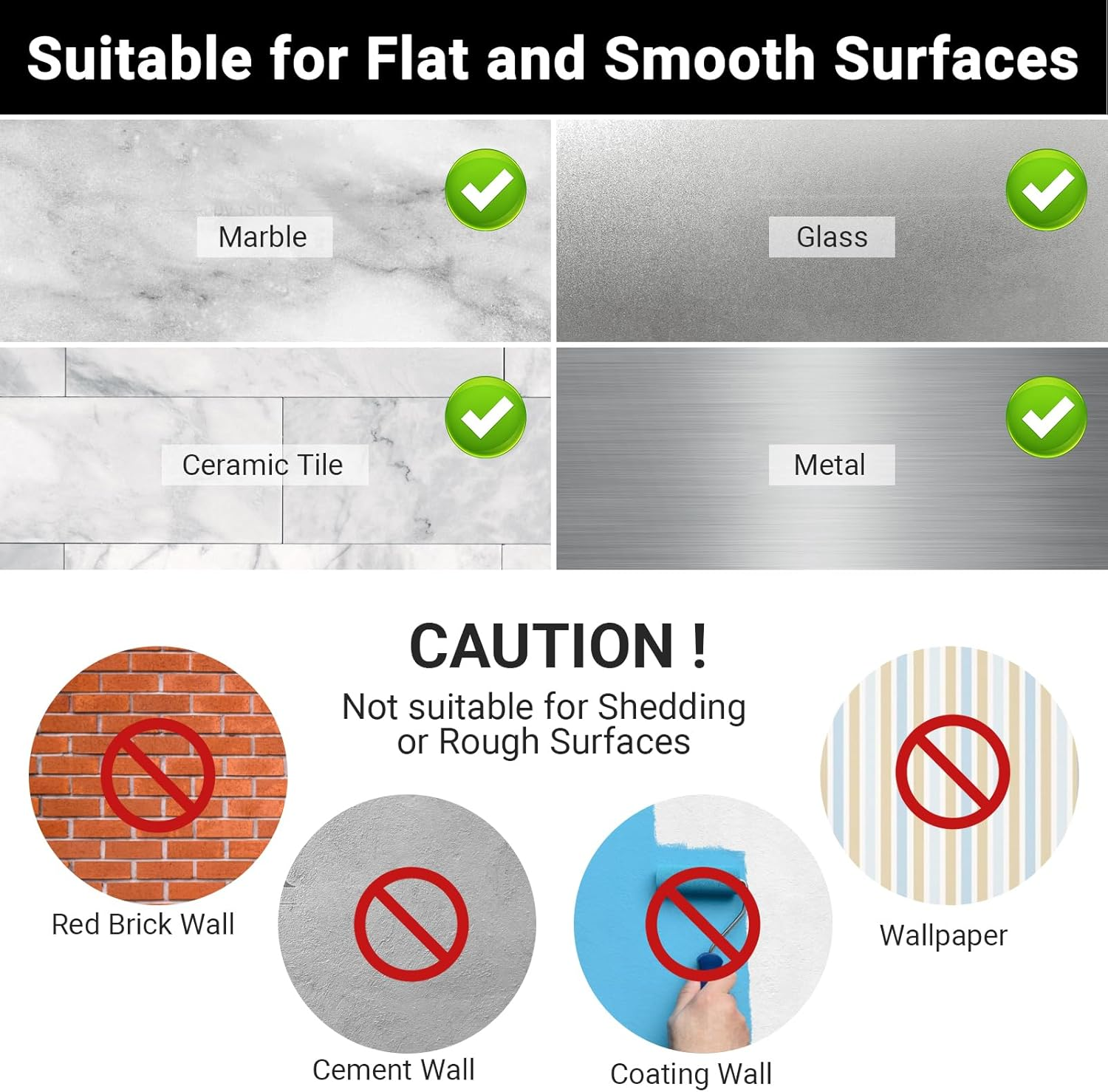 Segbeauty Wall Mounted Soap Dispenser, 3Pcs 500Ml Hand Soap Dispenser, Empty Shower Bottles, No Drilling Pump Dispenser with Labels, for Kitchen and Bathroom (Black)