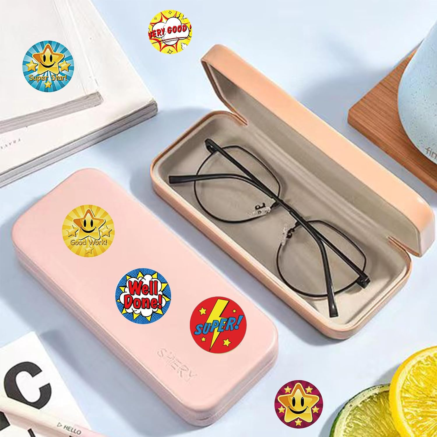 3 Rolls Reward Stickers,1Inch Stickers for Kids with Positive Words, Teachers/Teaching School Supplies for Encouragement,Training/Rewards/Behavior/Motivational Stickers(24 Patterns) image number 2