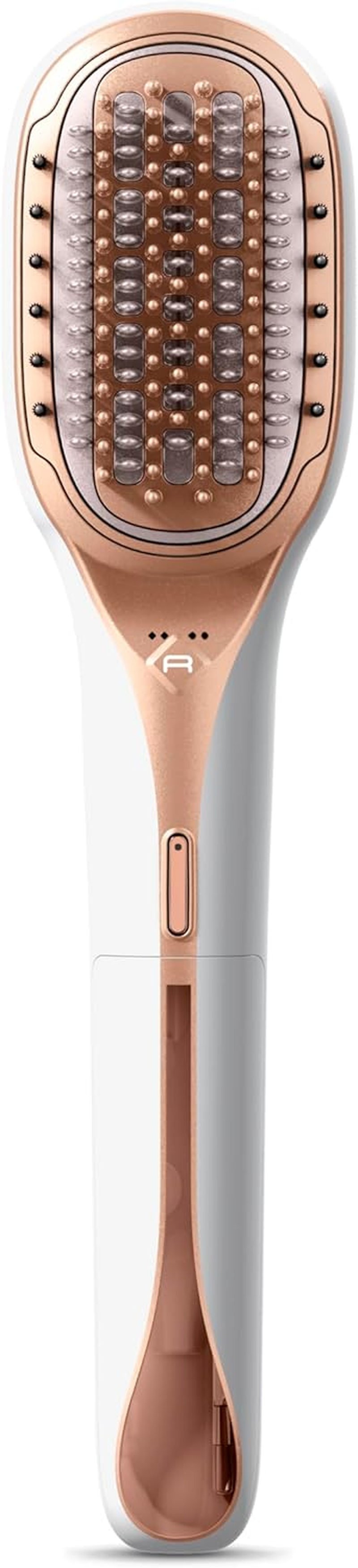 Rowenta Hair Therapist Brush, Repairs and Strengthens Damaged Hair, Leaves It Healthy and Shiny - Instant Results Steam Brush White CF9920 image number 2