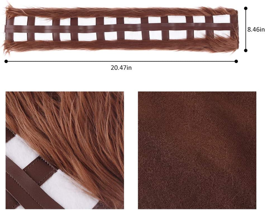 GNEGNI Star Wars Chewbelta Chewbacca Seat Belt Shoulder Cover Pad for Car Handbag image number 6