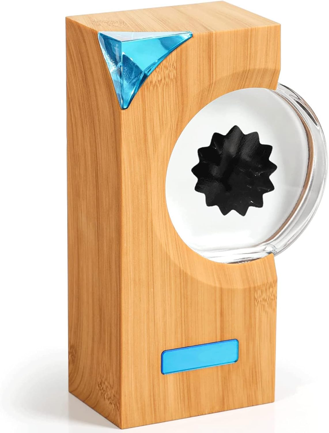 Magnetic Fluid Bluetooth Speaker Rhythm Light Dancing Ferrofluid with Music Rhythm Audio Music Pickup 360&deg; Surround Sound Home Theater, for Home TV Computer Office Desktop Decor Yellow