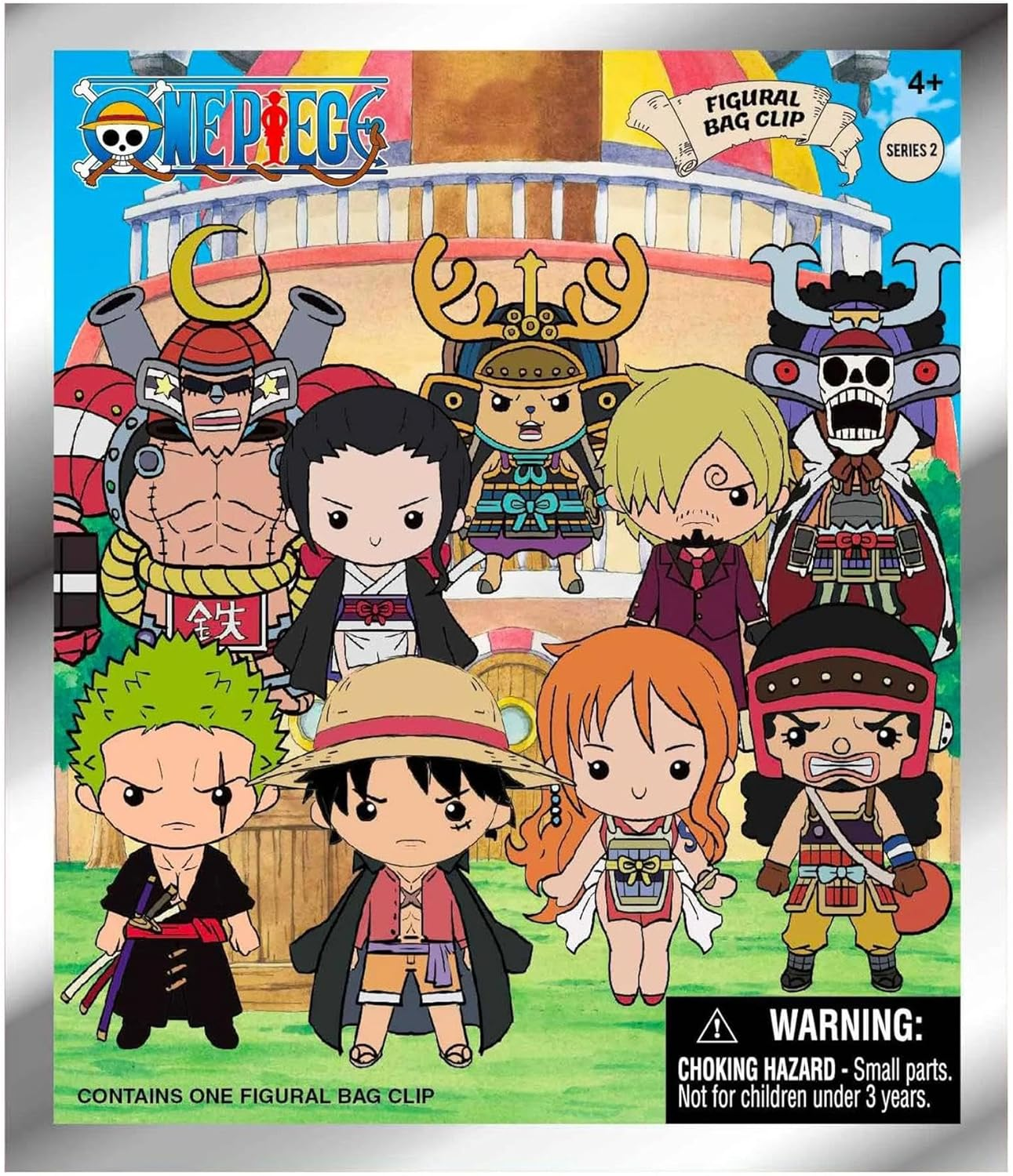 One Piece - 3D PVC Bag Clips S3 Blind Bag 24Ct CDU image number 4