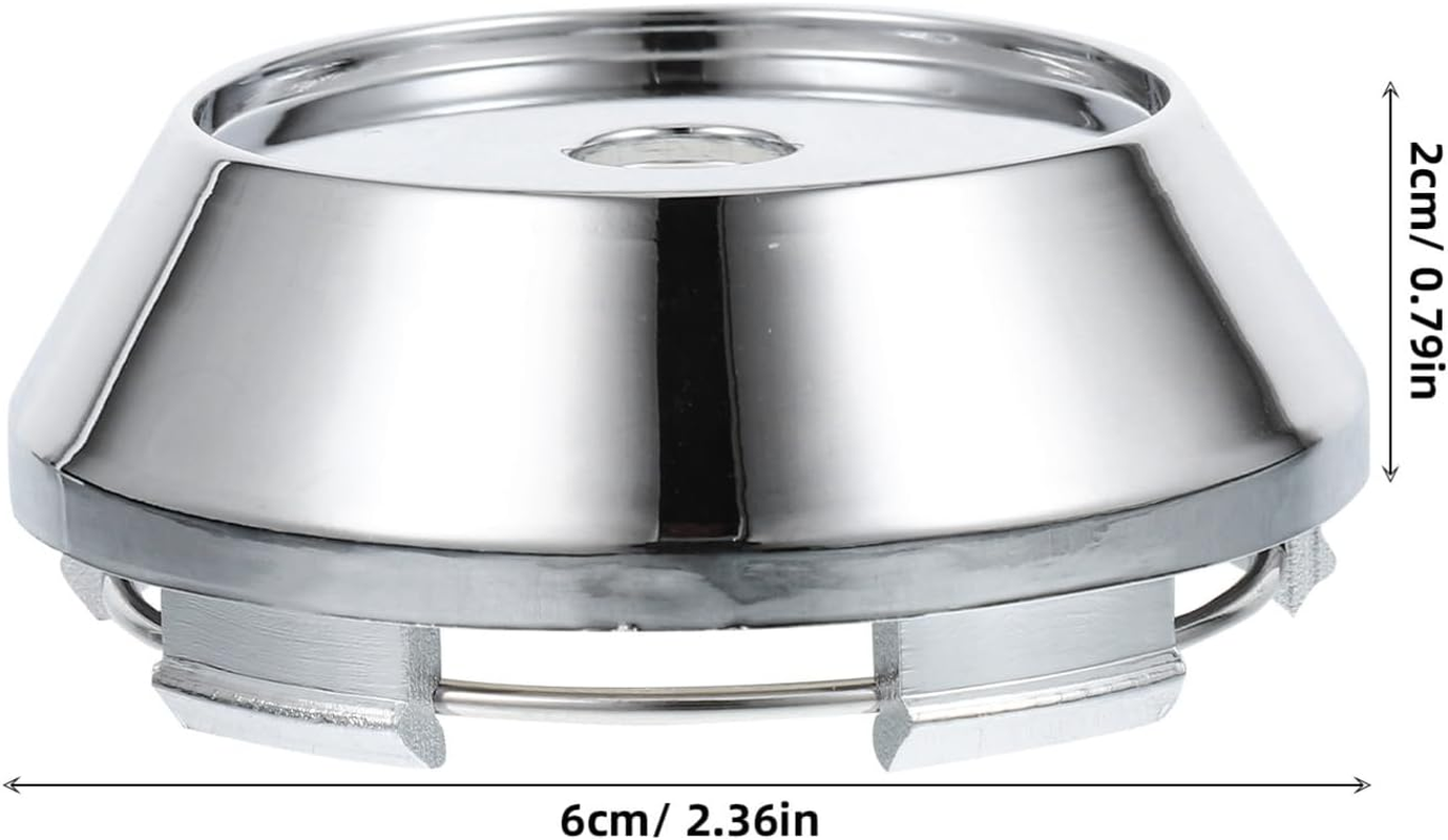 Zerodeko 4Pcs Car Wheel Center Hub Cover Plastic Wheel Accessories Replacement Hubcap Rim Cap image number 3