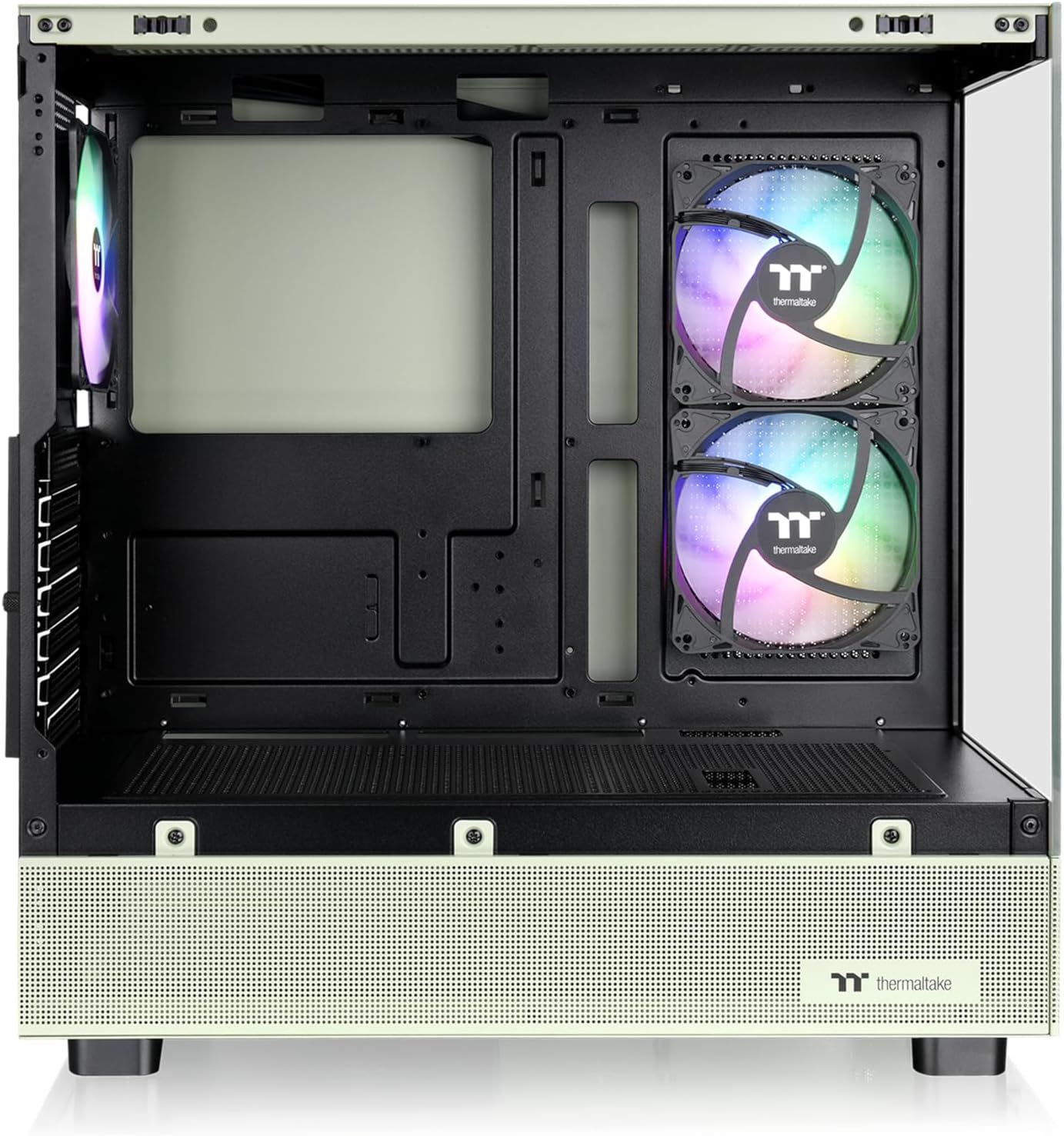 Thermaltake View 270 plus TG ARGB Mid Tower Case Matcha Green Edition, CA-1Y7-00MEWN-01 image number 2