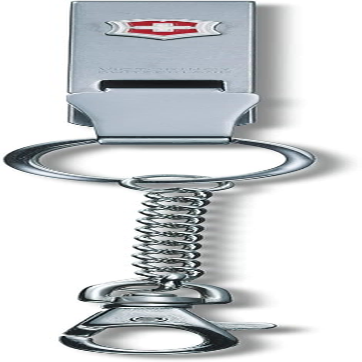 Victorinox, Belt Pendant, Swiss Army Pocket Knife, Accessories, Multi Tool, Folding Blade, Steel, Silver, Silver, 70 Mm