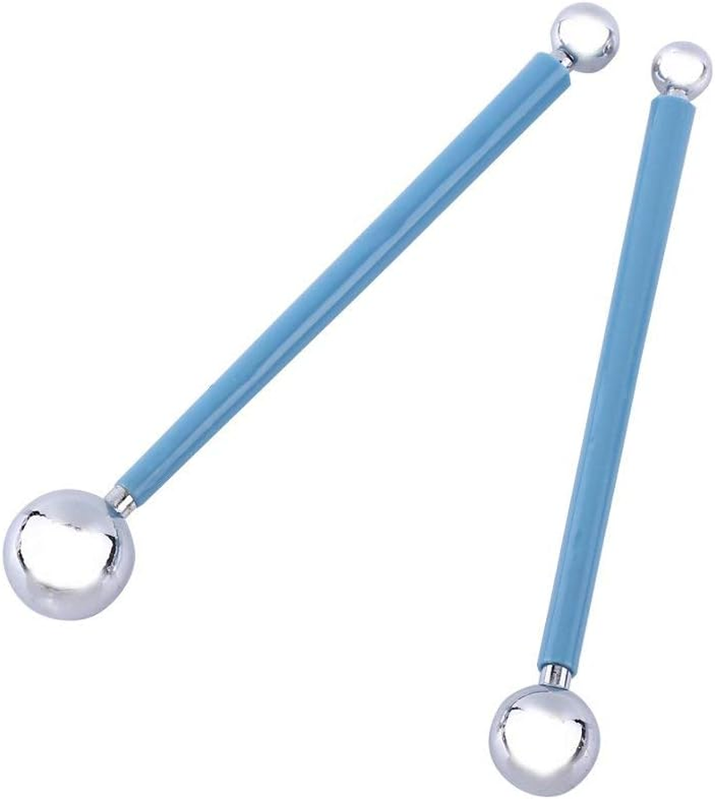 Stainless Steel Ball Stylus Cake Decorating Molding Clay Modeling Tool Kit Pottery Sculpting Smooth Tools, 4Pcs image number 6